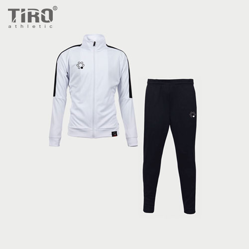 TIRO 18 TRACK SUIT(WHITE/BLACK)