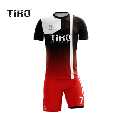TIRO WARRIOR.18 (BLACK/RED SQ / SS)