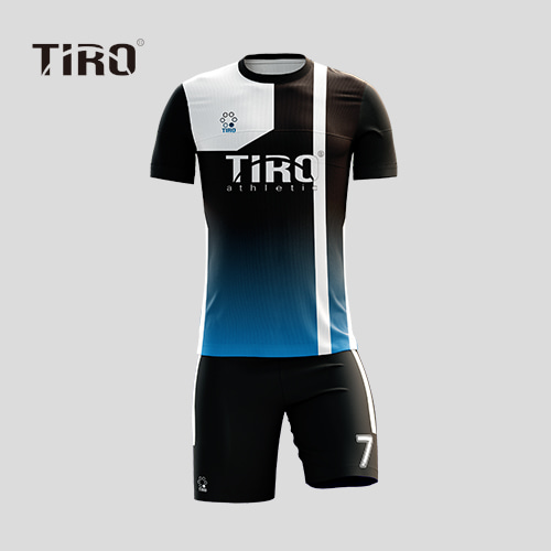 TIRO WARRIOR.18 (BLACK/BLUE SQ / SS)